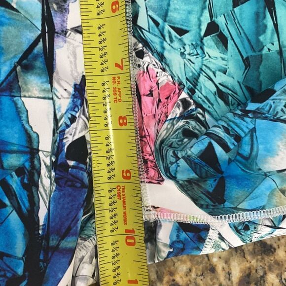 Nike Dri-FIT, Flatlock seams Power Mid Rise Training Tights Leggings size S - Picture 10 of 10